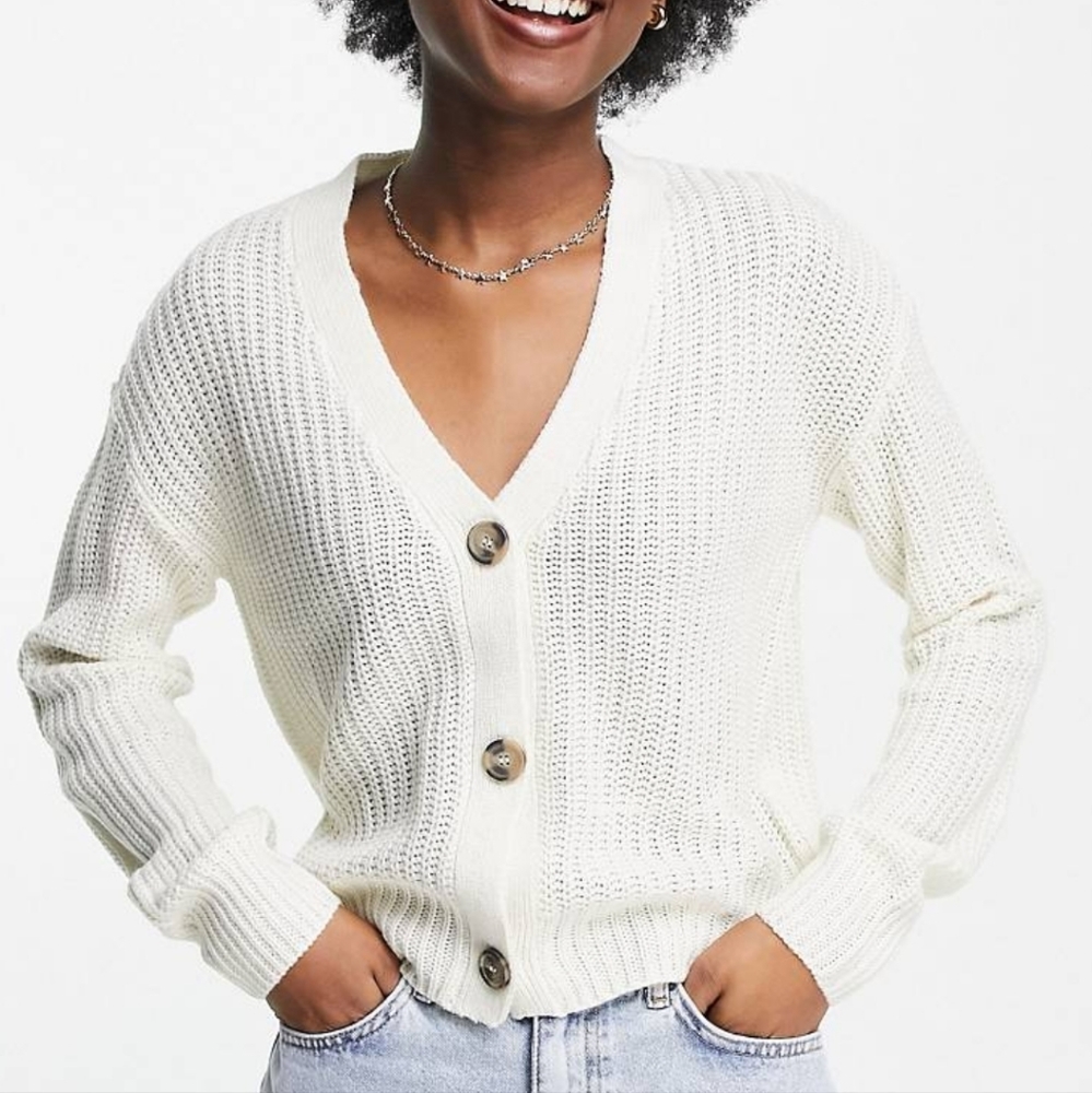 Brave Soul Daisy boxy cardigan